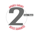 Appareil garanti 2 ans