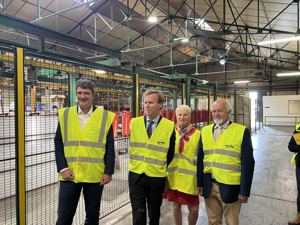 visite institutionnels usine