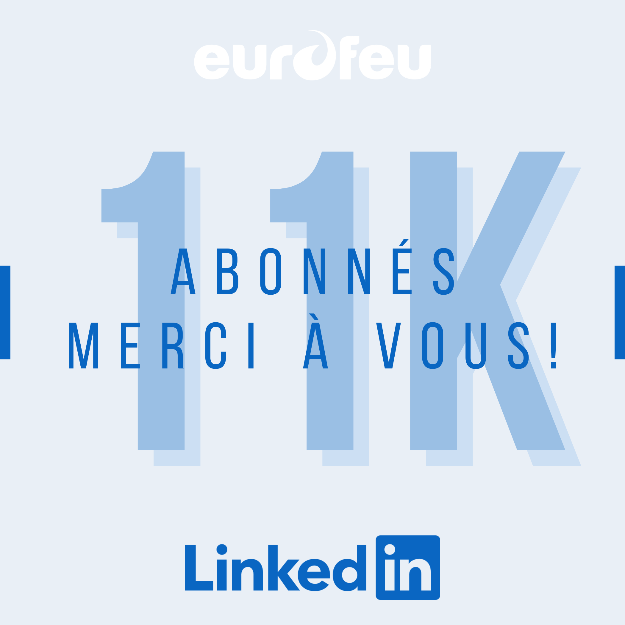 🚀 Eurofeu franchit le cap des 11 000 abonnés sur LinkedIn !