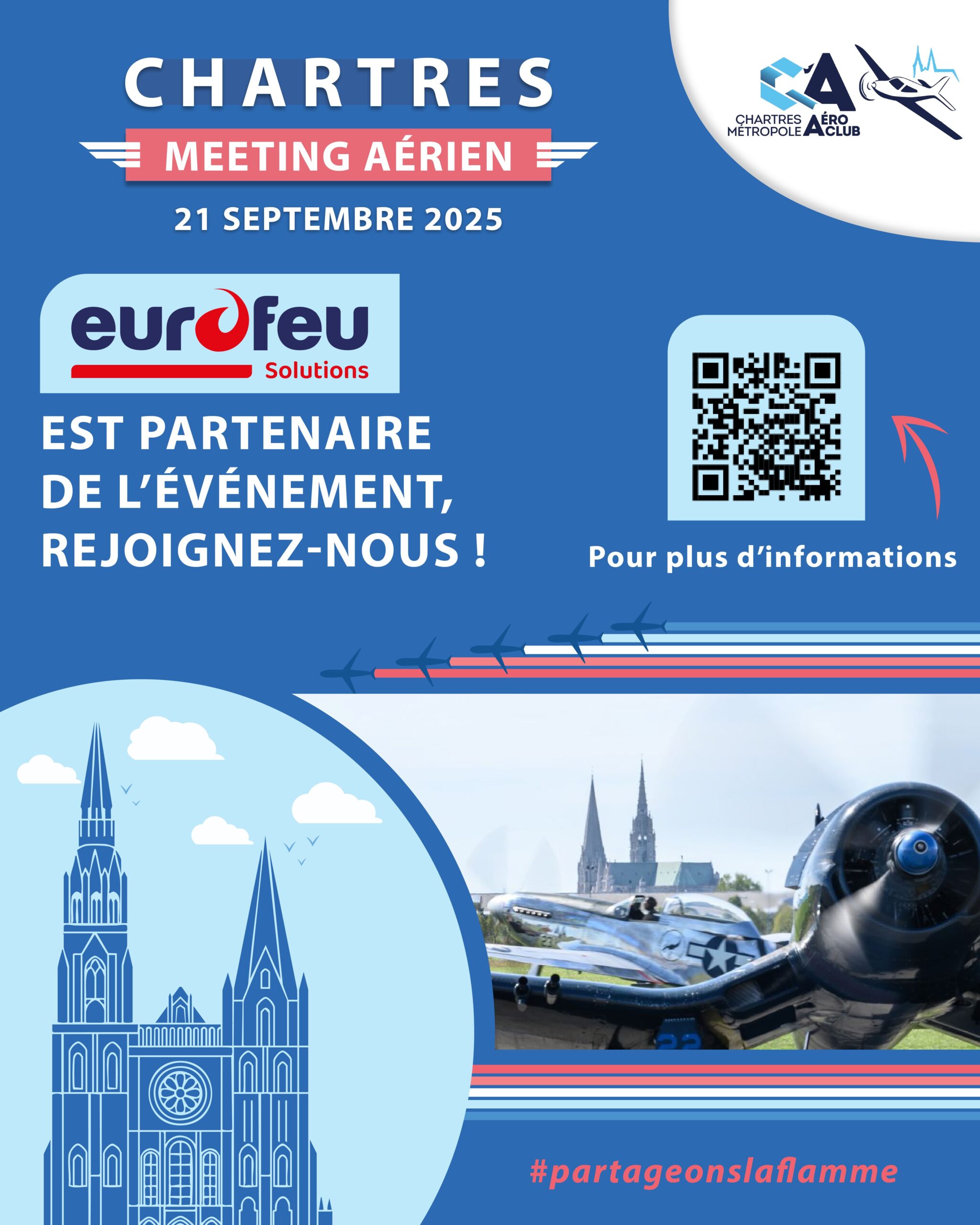 Eurofeu, partenaire du Meeting Aérien de Chartres 2025