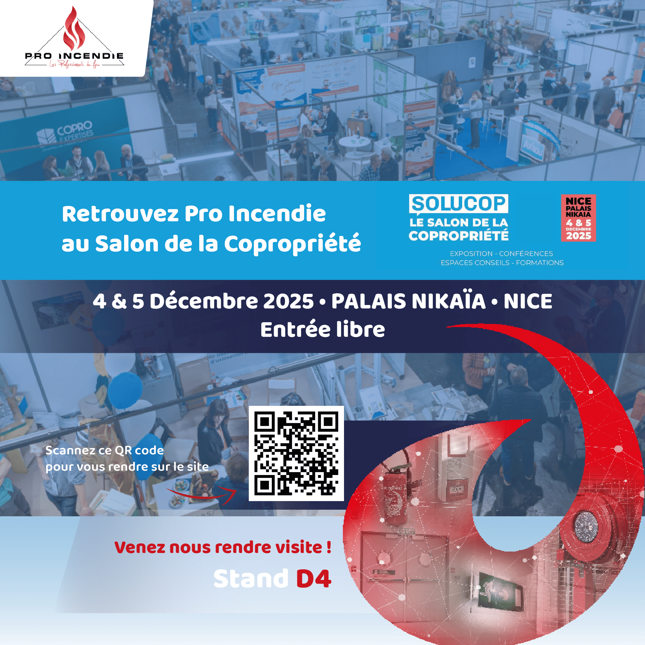 📣 Pro Incendie présent au Salon de la Copropriété SOLUCOP 2025