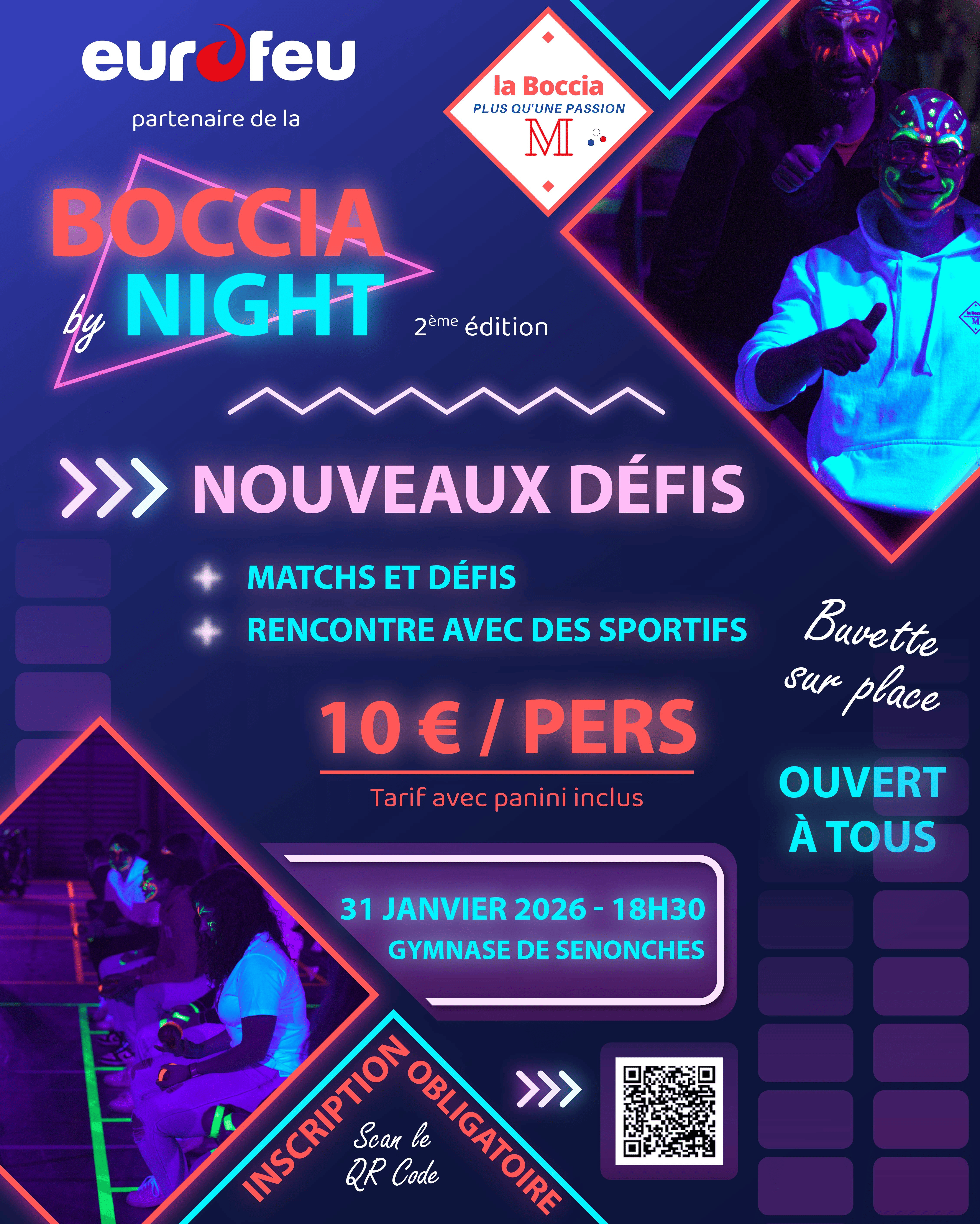 Boccia by night Eurofeu