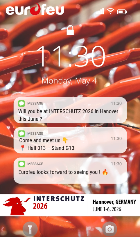 Eurofeu at INTERSCHUTZ 2026: meet us in Hannover